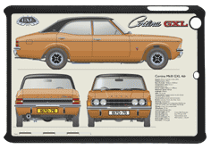 Ford Cortina MkIII GXL 4dr 1970-76 Small Tablet Covers